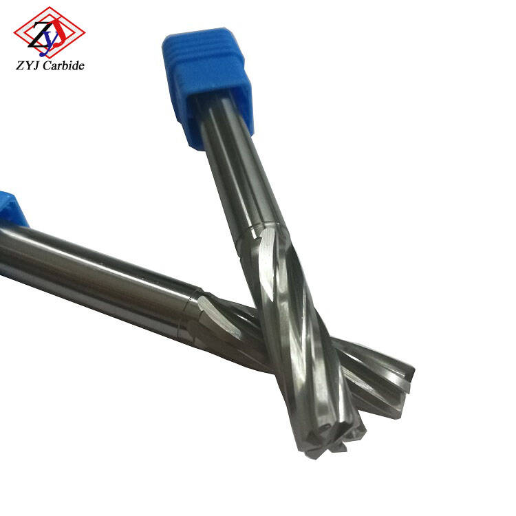 China 6 Flutes Tungsten Carbide Solid Reamer Sale