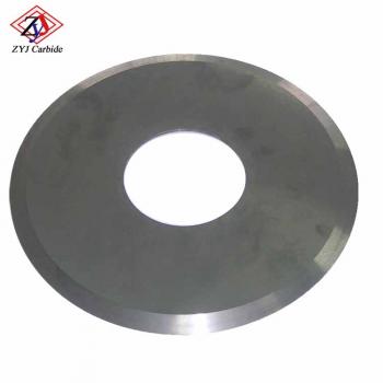 Pcb Edge Cutting Blade Flat Round Blade with Solid Carbide
